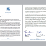 Chairs Ask President to Raise Political Prisoner Cases in China