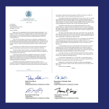 Commissioners' letter to the POTUS